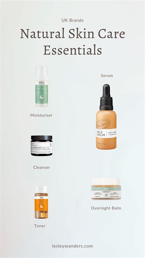 The Best UK Natural Skin Care Brands | Wander Somewhere