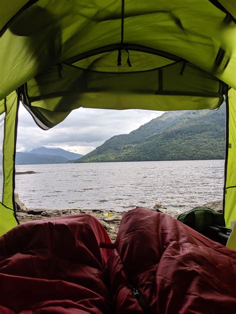 Wild camping on Loch Lomond, Scotland : r/camping