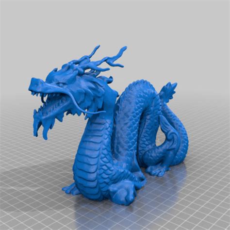 Download free STL file chinese dragon • 3D printing model ・ Cults