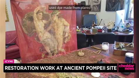 Restoration Work at Ancient Pompeii Site