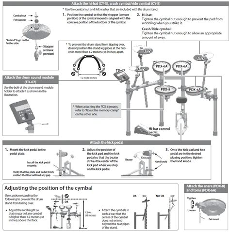 Roland TD-07DMK V-Drums User Guide