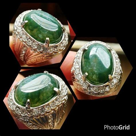 Daftar Harga Cincin Batu Hijau Lumut Terbaru 2019 Cek Murahnya | Hargano.com