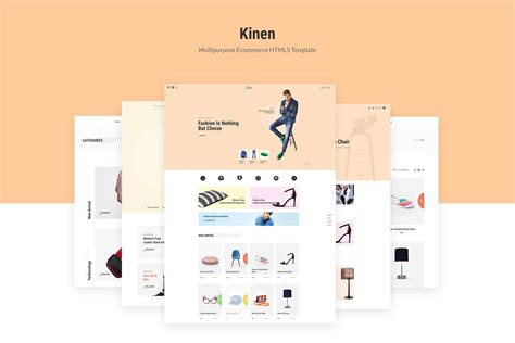 Kinen | Multipurpose Ecommerce HTML Template- Download for Wordpress