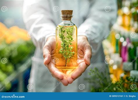 Herbal Extraction Process in Laboratory. Stock Illustration - Illustration of skincare, extract ...