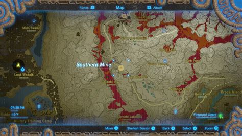 Goron City Breath Of The Wild Map - Maps For You