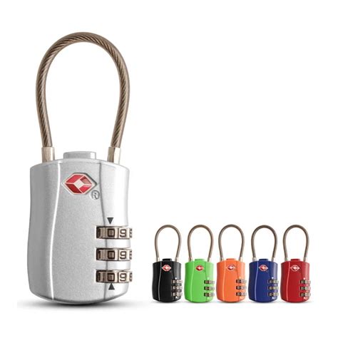 Luggage Strap Locks Digit Plastic Alloy Password Customs Luggage Padlocks Combination Suitcase ...