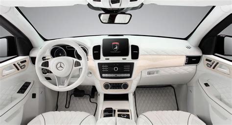 TopCar Shows Off All-White Interior For Armoured Mercedes GLE Guard | Carscoops