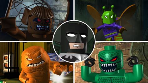 LEGO Batman: The Videogame - All Villain Boss Fight - YouTube