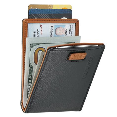 Primoxe - Primoxe Mens Modern Bifold Minimalistic Slim Pocket Wallet ...