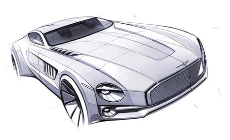 Bentley concept sketch | Car design sketch, Concept car design, Concept ...