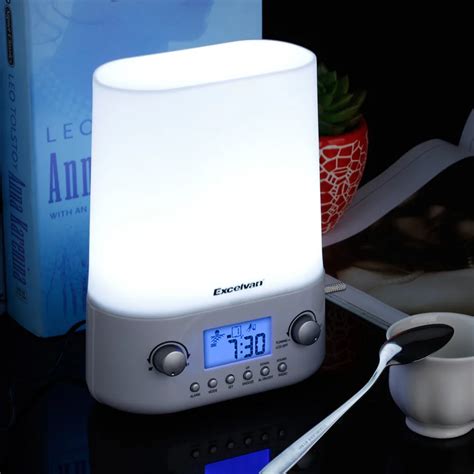 Aliexpress.com : Buy Excelvan Wake Up Light with Sunrise Simulation Alarm Clock with FM Radio ...