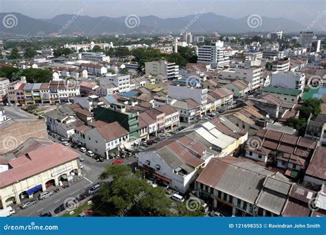 Aerial View of Ipoh Old Town Editorial Stock Photo - Image of ipoh ...