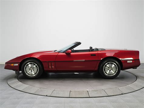 CHEVROLET Corvette C4 Convertible Specs & Photos - 1984, 1985, 1986 ...