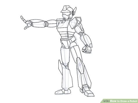 4 Ways to Draw a Robot - wikiHow