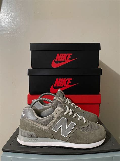 New Balance 574 Gray on Carousell