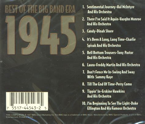 Best Of The Big Band Era 1945