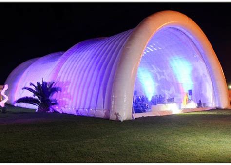 0.55mm PCV LED tent Portable 10*6m Inflatable party Event trade show Tent For Wedding