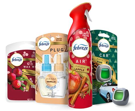 Febreze Fresh Holiday Scents home fragrances - The Perfume Girl