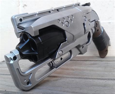 SALE Gun Metal CHROME & BLACK Nerf Zombie Strike by DarkHaunt