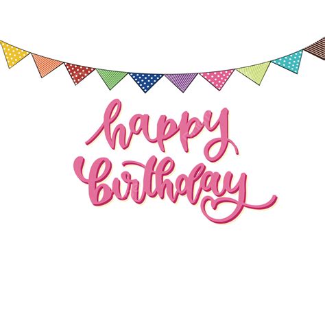 Happy Birthday Banner, Birthday Banner, Happy Birthday, Birthday PNG Transparent Clipart Image ...