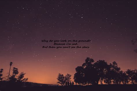 stars, Quote, Orange, Sunset, Evening, Night, Universe, Nature Wallpapers HD / Desktop and ...