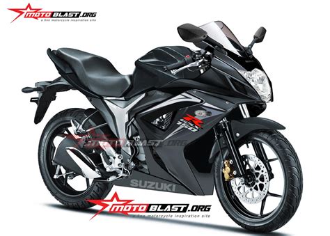 Suzuki GSX-R 150 (faired Gixxer) rendered