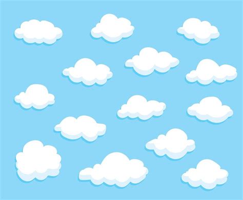 Blue Clouds Printable