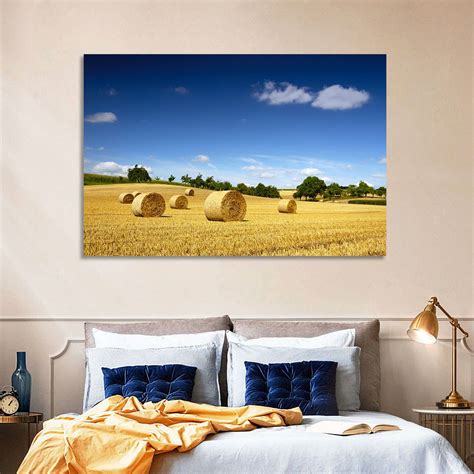 Straw Bales Wall Art