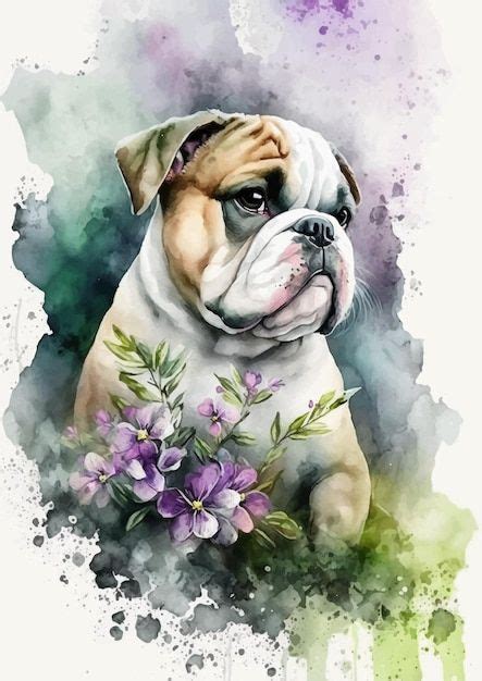 Dog Watercolor Art, Watercolor Animals, Watercolor Paintings, Anime ...