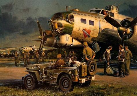 B-17 Flying Fortress | Aircraft art, Aviation art, Wwii plane art