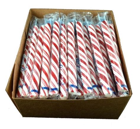 Old Fashioned Peppermint Candy Sticks - 80 / Box | Candy sticks, Old fashioned candy, Peppermint ...