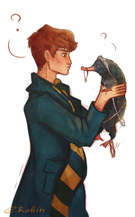 Newt Scamander by EnotRobin on DeviantArt