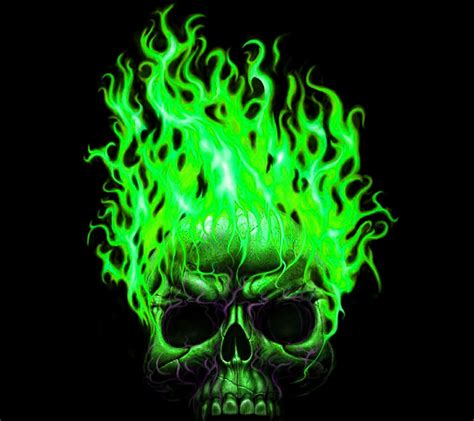 Fire Skull Wallpapers (62+ pictures) - WallpaperSet