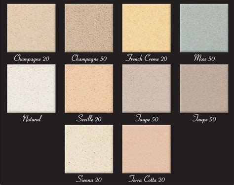 Cast Stone Color Chart | Cast stone, It cast, Stone