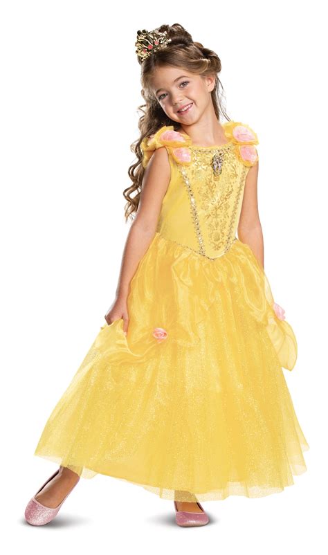 Disguise Disney Princess Girls Deluxe Belle Halloween Costume - Walmart.com