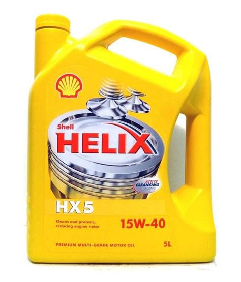 Shell - Helix Diesel HX5 AZ - 15W 40 (3.5 Litre Pack): Buy Shell ...