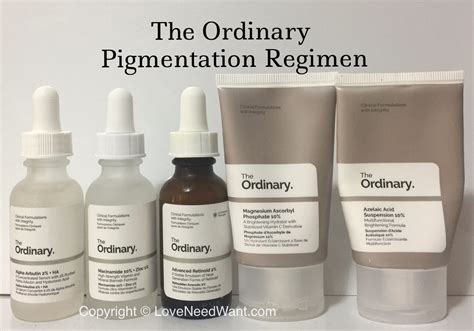 [Skin Concerns] The Ordinary Pigmentation Regimen : r/SkincareAddiction