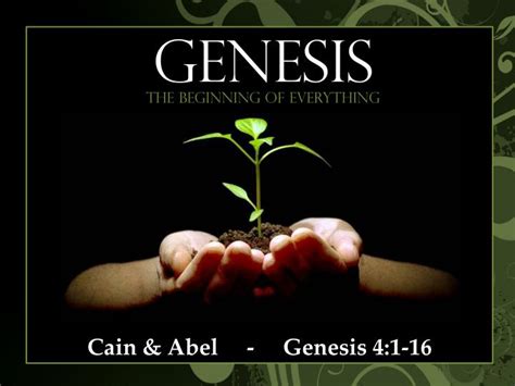 Cain And Abel Genesis 4 1 16 Summary - Caini Romania