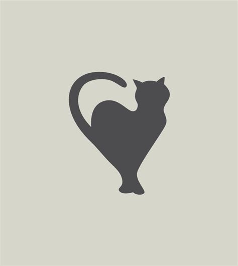 Stencil Cat Silhouette. Adhesive Vinyl Stencil ref 758 - Etsy