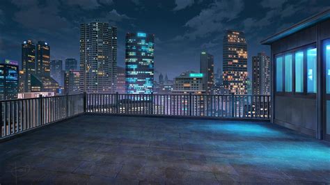 Anime Rooftop Wallpapers - Top Free Anime Rooftop Backgrounds - WallpaperAccess