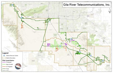 Maps | Gila River Telecommunications, Inc.