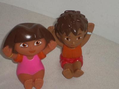 Dora Figures Diego Pool Bath Toys VHTF | eBay