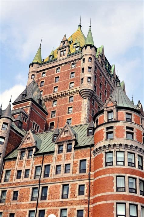 Chateau Frontenac stock image. Image of travel, castle - 11684277