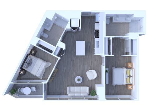 3D Floor Plans for Apartment Homes by The 2D3D Floor Plan Company - Architizer