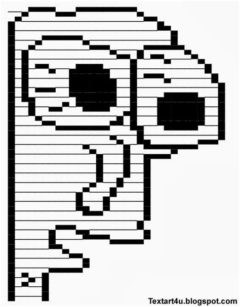 Milk Face Meme Copy Paste Text Art | Cool ASCII Text Art 4 U