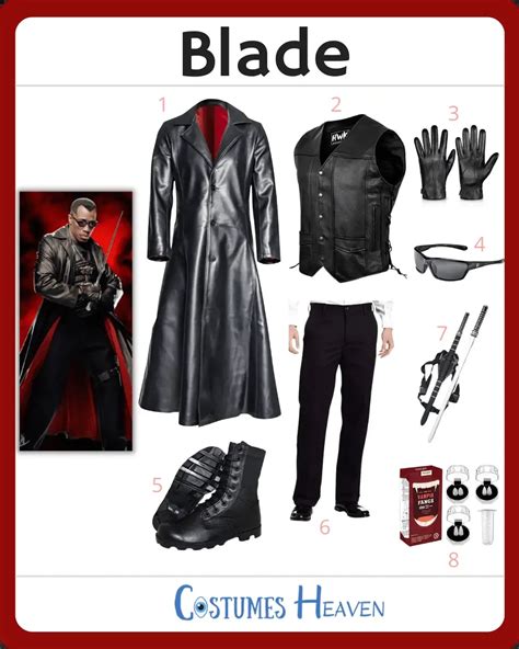 Last-Minute Blade Costume Idea For Cosplay & Halloween 2024