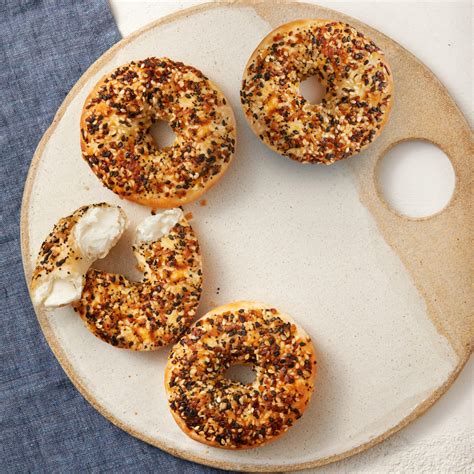 Gluten Free Cream Cheese Stuffed Mini Bagels - Feel Good Foods