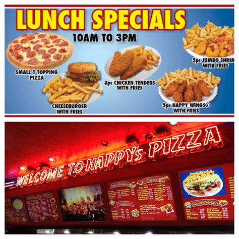 Don't forget about our lunch specials!! These specials are good until 3 pm! #happyspizza #pizza ...