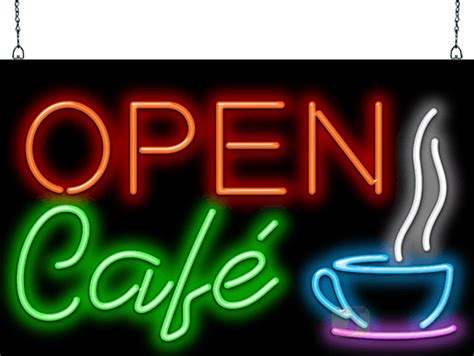 Cafe Open Signs