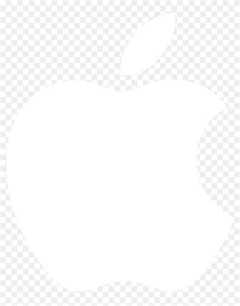 White Transparent Apple Logo - LogoDix